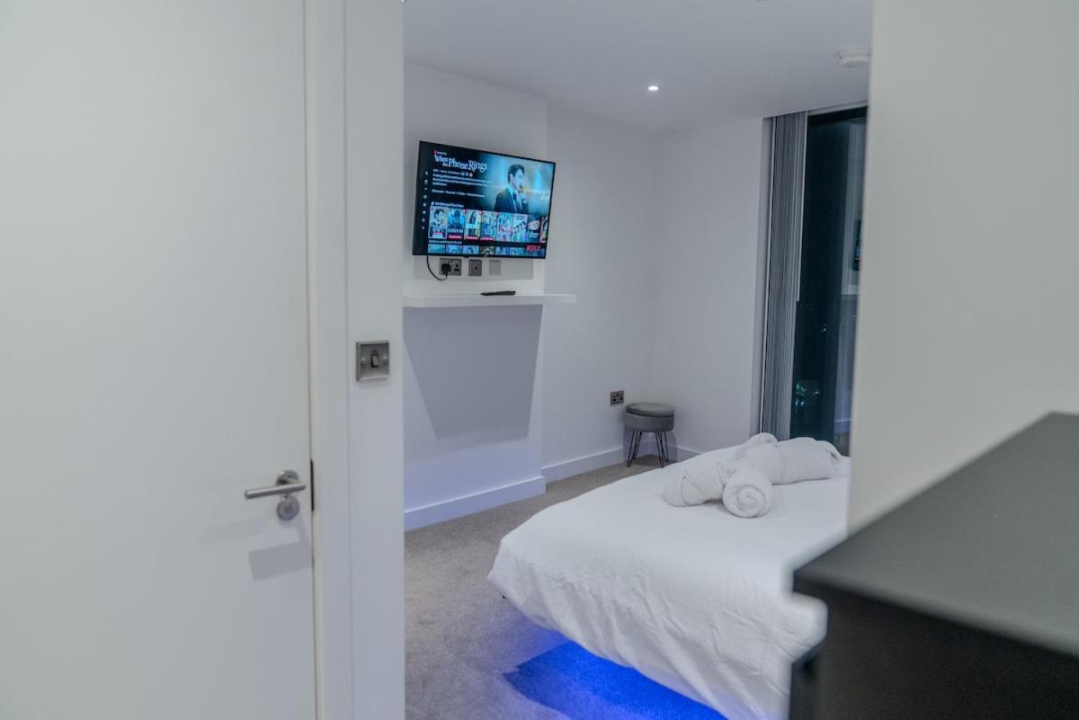 Luxury 2 Bed Penthouse With Stunning Views In Manchester City Centre Exterior foto